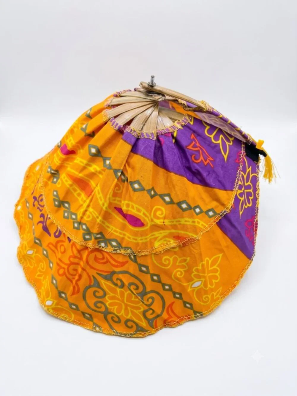 2-in-1 Beach Fan Hat, Traditional Style, Versatile for Summer